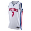 Camiseta Hombre NBA Detroit Pistons Killian Hayes 7 2022-23 Nike Association Edition Blanco Swingman